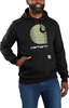 Carhartt Rain Defender C Logo Hoodie,  zwart,  afmeting 2XL