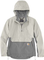 Carhartt Rain Defender Loose Fit Lightweight Packable Dames Jas,  grijs,  afmeting L voor vrouw