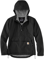 Carhartt Rain Defender Loose Fit Lightweight Packable Dames Jas,  zwart,  afmeting M voor vrouw