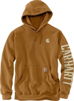 Carhartt Rain Defender Loose Fit Midweight C Graphic Hoodie,  bruin,  afmeting L