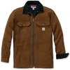 Carhartt Rain Defender Pawnee Zip Shirt,  bruin,  afmeting L