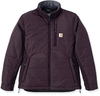 Carhartt Rain Defender Relaxed Fit Lightweight Dames Jas,  rood,  afmeting L voor vrouw