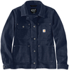 Carhartt Relaxed Fit Denim Dames Jas,  blauw,  afmeting XS voor vrouw