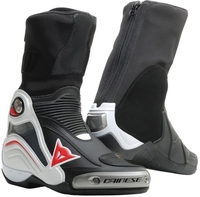Dainese Axial D1 Motor laarzen,  zwart-wit-rood,  afmeting 45