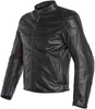 Dainese Bardo Motorfiets lederen jas Zwart 50
