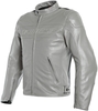 Dainese Bardo Motorfiets lederen jas,  zwart-grijs,  afmeting 58