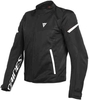 Dainese Bora Air Tex Motorfiets textiel jas Zwart Wit 60