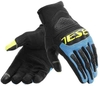 Dainese Bora Motorfiets handschoenen Zwart Blauw Geel M