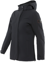 Dainese Brera D-Dry XT Dames Motorfiets Textiel Jas,  zwart-grijs,  afmeting 50 voor vrouw