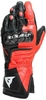Dainese Carbon 3 Long Motorfiets handschoenen Zwart Wit Rood L
