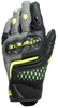 Dainese Carbon 3 Short Motorfiets handschoenen Zwart Grijs Geel 3XL