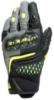 Dainese Carbon 3 Short Motorfiets handschoenen Zwart Grijs Geel 3XL