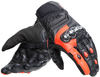 Dainese Carbon 4 Short Motorfiets handschoenen,  zwart-rood,  afmeting 3XL