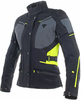 Dainese Carve Master 2 GoreTex Dames motorfiets textiel jas Zwart Geel 38