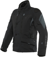 Dainese Carve Master 3 Gore-Tex Motorfiets textiel jas,  zwart-grijs,  afmeting 44 voor man