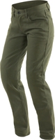 Dainese Casual Regular Dames Motorfiets Textiel Broek,  groen,  afmeting 26 voor vrouw