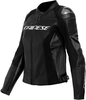 Dainese Racing 4 Geperforeerde dames motorfiets lederen jas,  zwart,  afmeting 42 voor vrouw