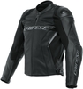 Dainese Racing 4 S/T Motorfiets lederen jas,  zwart,  afmeting M voor man