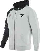 Dainese Racing Service Full-Zip Hoodie,  zwart-grijs,  afmeting L
