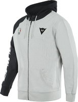 Dainese Racing Service Full-Zip Hoodie,  zwart-grijs,  afmeting S
