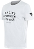 Dainese Racing Service T-shirt,  zwart-wit,  afmeting XS