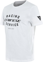 Dainese Racing Service T-shirt,  zwart-wit,  afmeting XS