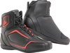 Dainese Raptors Motor schoenen,  zwart-rood,  afmeting 46