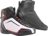 Dainese Raptors Motor schoenen Zwart Wit Rood 46