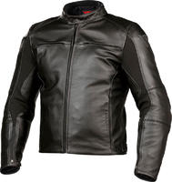 Dainese Razon Motorfiets lederen jas Zwart 54