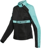 Dainese Ribelle Air Tex Dames Motorfiets Textiel Jas,  zwart-blauw,  afmeting 40 voor vrouw