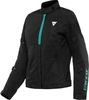 Dainese Risoluta Air Tex Dames Motorfiets Textiel Jas,  zwart-blauw,  afmeting 40 voor vrouw