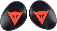 Dainese RSS 4.0 Knie Sliders,  zwart-rood voor man