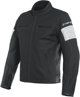 Dainese San Diego Motor lederen jas,  zwart,  afmeting 56