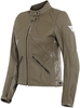 Dainese Santa Monica Dames Motorcycle Leather Jacket,  bruin,  afmeting 42 voor vrouw