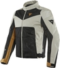 Dainese Sauris 2 D-Dry Motorfiets textiel jas,  zwart-bruin,  afmeting 52