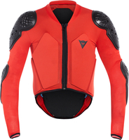 Dainese Scarabeo De beschermer van de jeugd jas,  zwart-rood,  afmeting L