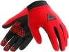 Dainese Scarabeo Tactic Jeugd handschoenen,  zwart-rood,  afmeting M