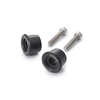DAYTONA Corp. Stuur eindspiegel adapter KAWASAKI Z1000/800,  ER-6N etc,  zwart