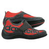 Daytona Moto Fun Motor schoenen,  grijs-rood,  afmeting 36