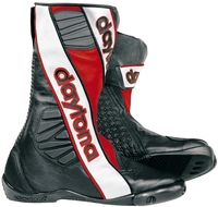 Daytona Security Evo G3 Motorlaarzen,  zwart-wit-rood,  afmeting 40