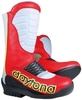 Daytona Speedway Evo SGP Motorlaarzen Zwart Wit Rood 40