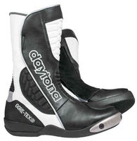 Daytona Strive GTX Gore-Tex waterdichte motorlaarzen Zwart Wit 48