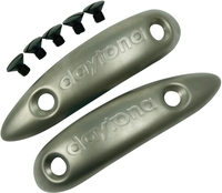 Daytona Titanium teen schuifregelaars,  zilver,  afmeting S