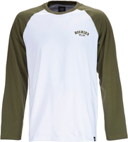 Dickies Baseball Women´s Shirt,  wit-groen,  afmeting 2XS voor vrouw