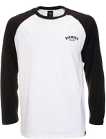 Dickies Baseball Women´s Shirt,  zwart-wit,  afmeting S voor vrouw