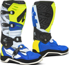 Forma Pilot Motocross Laarzen,  wit-blauw-geel,  afmeting 39