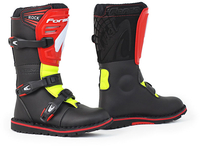 Forma Rock Motorcrossschoenen voor kinderen,  zwart-rood-geel,  afmeting 38