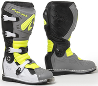 Forma Terrain Evolution TX Motorcross motorlaarzen,  grijs-geel,  afmeting 40