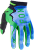 FOX 180 Atlas Motorcross handschoenen,  zwart-blauw,  afmeting 2XL voor man