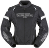 Furygan Ambra Vented 3 in 1 Dames Motorcycle textiel jas,  zwart-wit,  afmeting L voor vrouw
